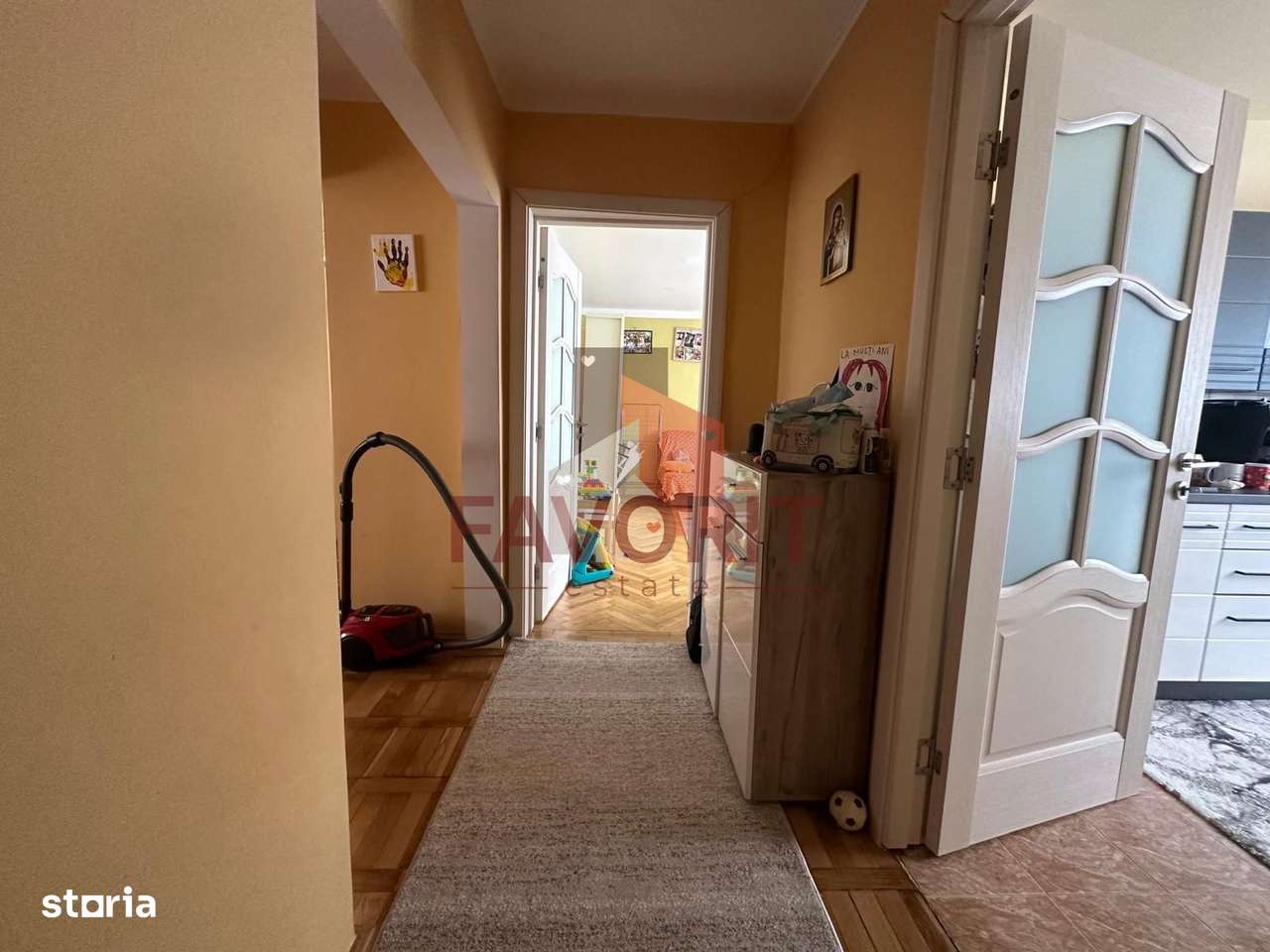 3 camere | centrala proprie | etaj intermediar | mobilat si utilat |-8