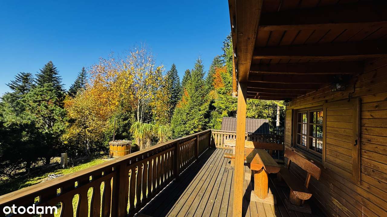 Dom pod szczerym lasem - widoki , tarasy , balia , wędzok BRENNA-9