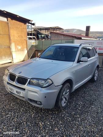 Eleron spate BMW X3 E83 Facelift 2007 - 2010 SUV 4 Usi Argintiu TITANSILBER METALLIC (638) - 9