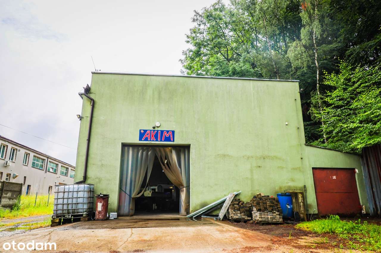 Hala z częścią magazynową i firmą CNC – Katowice, świetna lokalizacja-8