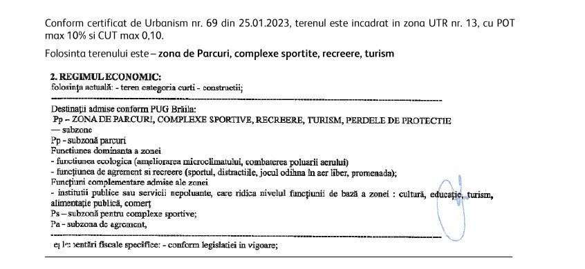BRAILA, Zona Lacul Dulce, Cartier ANL, Teren Intravilan 20,000 MP - Imagine principală: 2/4