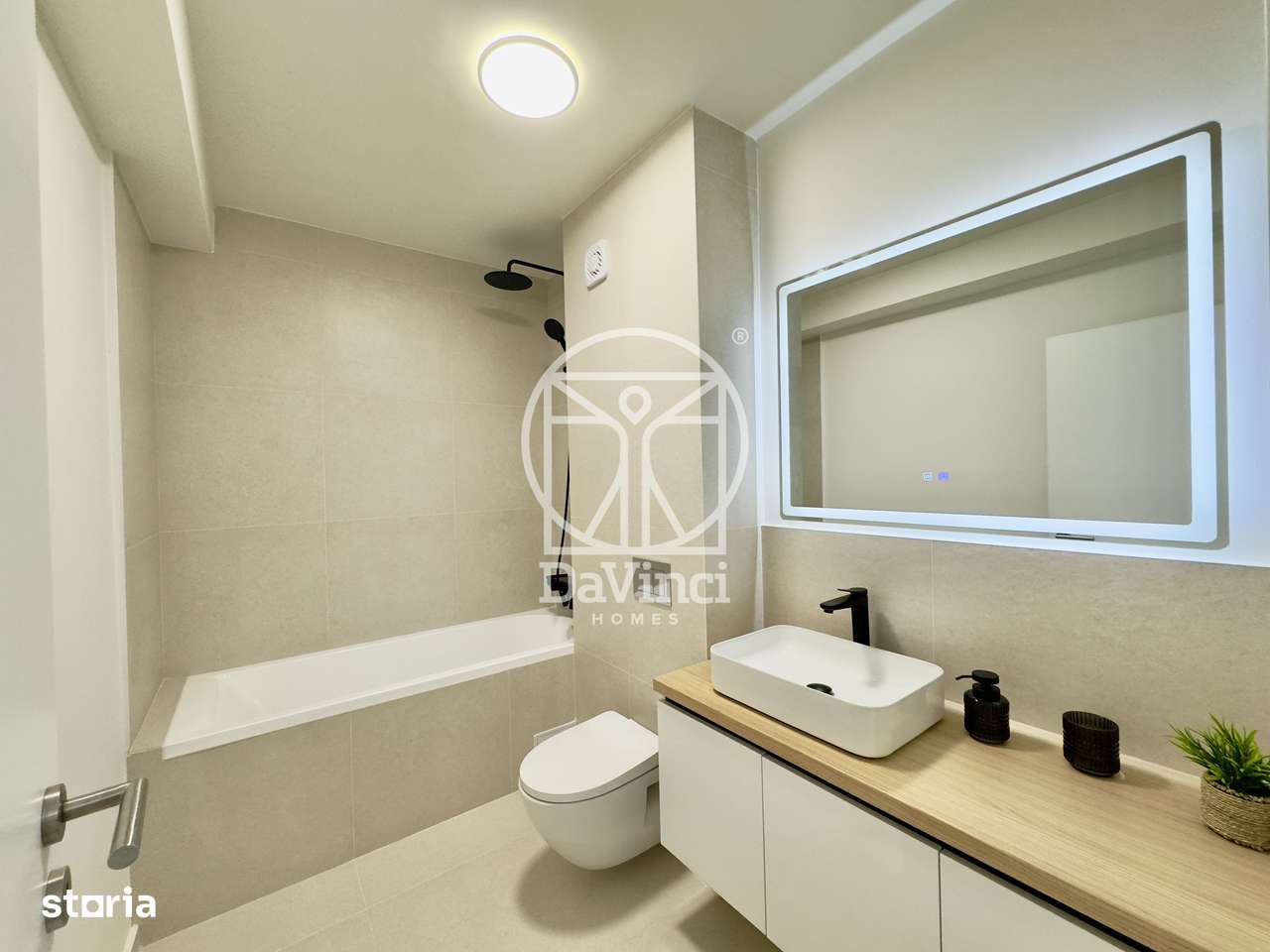 Apartament 2 camere,  52.24 mp, mobilat si utilat, terasa 10.41 mp - Imagine principală: 4/9