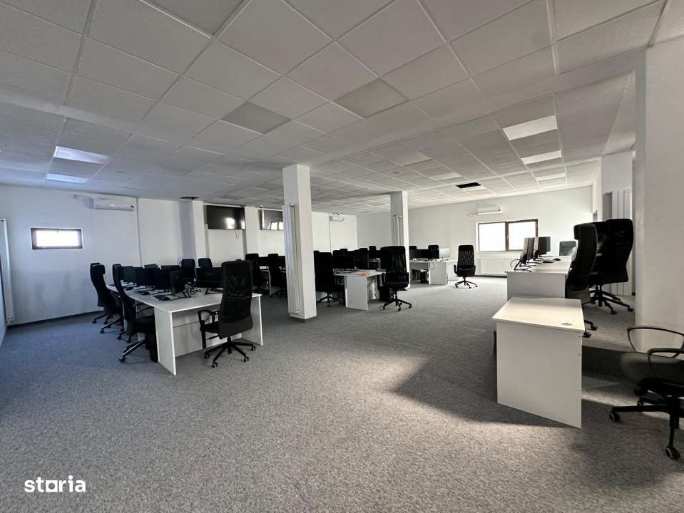 Spatiu de birouri 200 mp – ideal pentru call-center / comercial/ bir - Imagine principală: 1/2