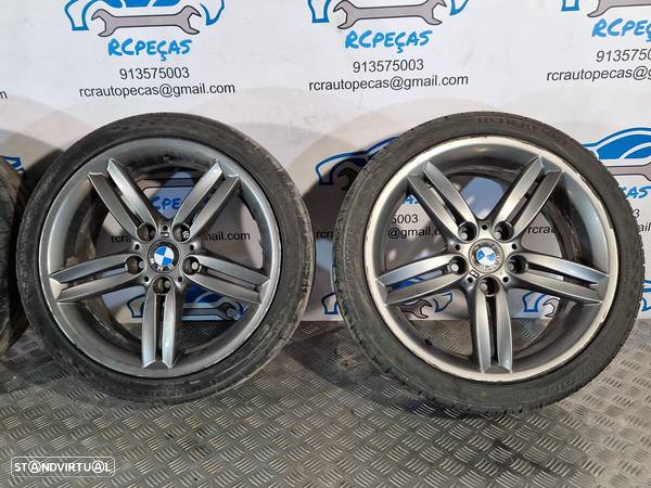 JANTES 18 ORIGINAIS BMW PACK M STYLE 208 208M  18 POLEGADAS 7.5J ET49 8.5J ET52 5X120 BMW SERIE 1 E87 E88 E81 E88 F20 F21 - 5