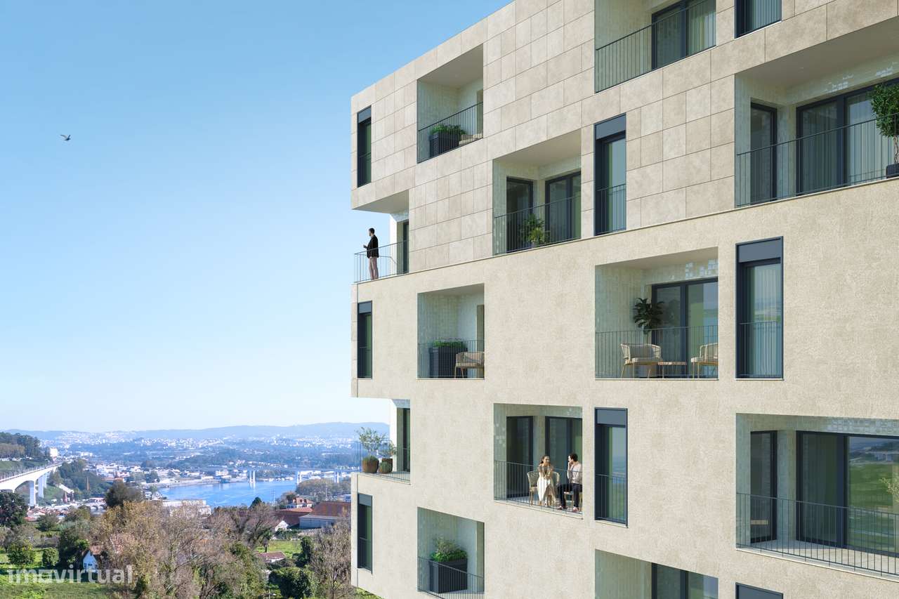 Apartamento T1 Novo c/ Lugar de Garagem em Mafamude (Centro de Gaia)-9