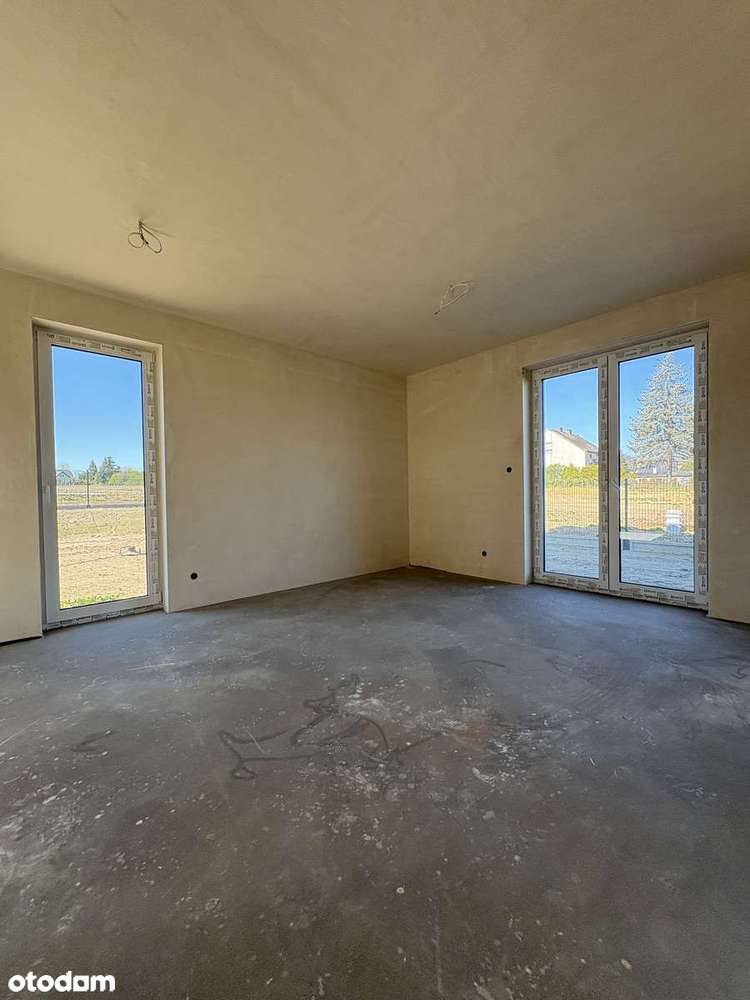 Bliźniak 83,11 m2, ładna działka, gotowy do wykończenia-8