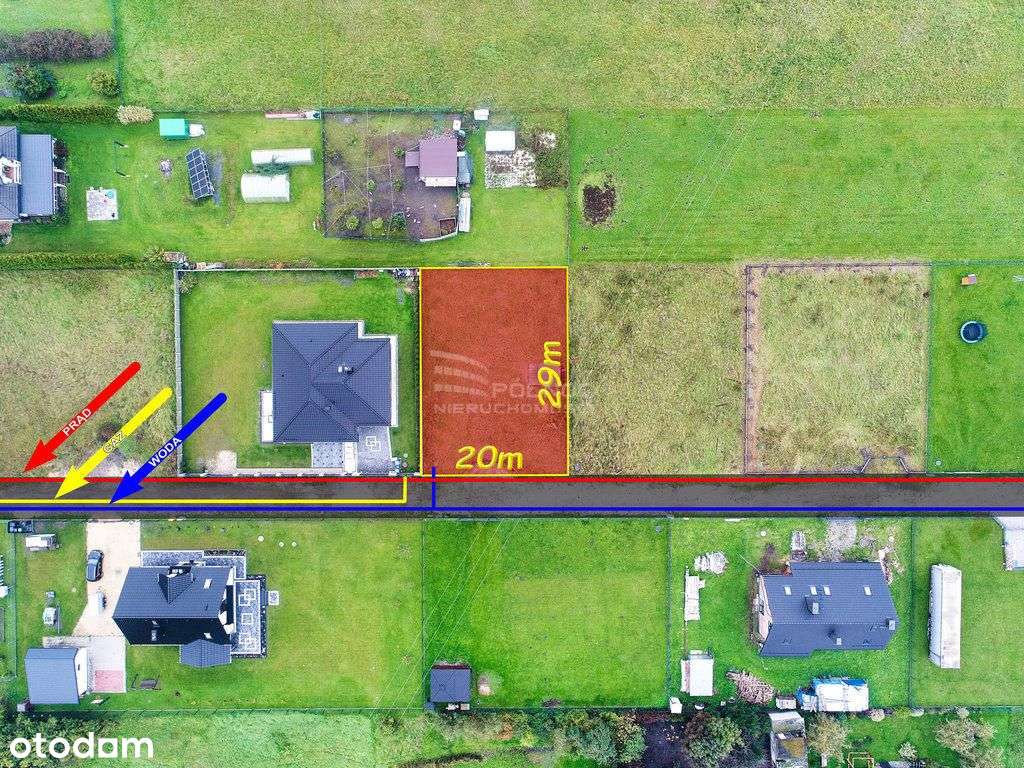 Działka budowlana 601 m², Dąbrowa Górnicza – Łazy - Pełny obrazek: 4/5