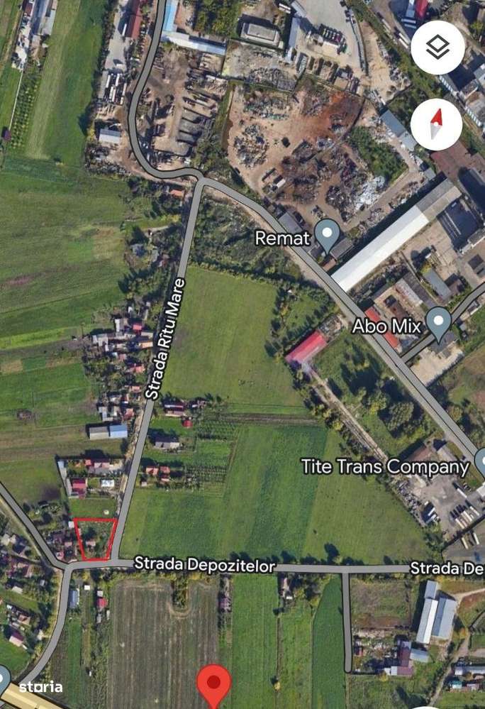 Teren 1838 mp cu doua fronturi str. Depozitelor - Imagine principală: 2/2