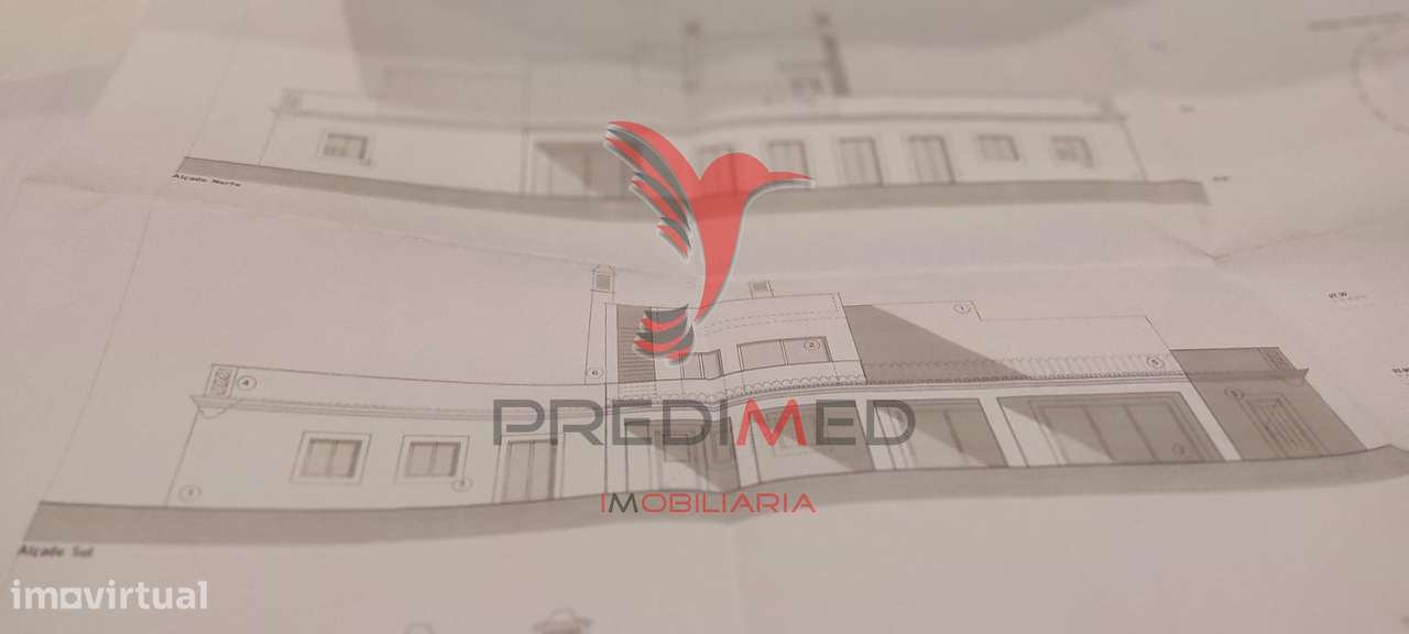 Algarve- Faro- Estoi- Terreno Urbano com 2 projectos - Grande imagem: 2/2