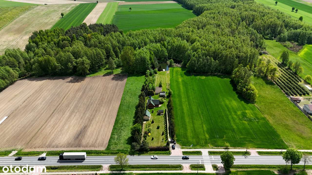 Klimatyczny dom na malowniczo zagospodarowanej działce | staw | las-11