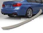 Lip / Spoiler / Aileron traseiro BMW F30 2013-2018 M-Performance Look em plastico ABS - 10