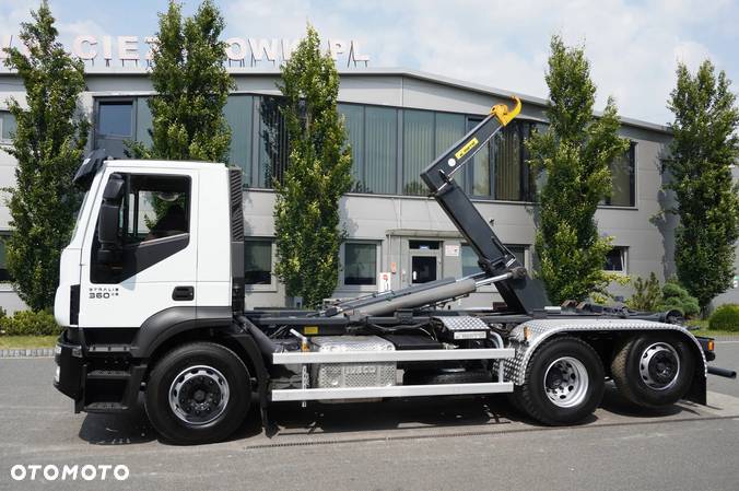 Iveco Stralis 360 E6 6×2 / Hakowiec MARREL 20t - 6