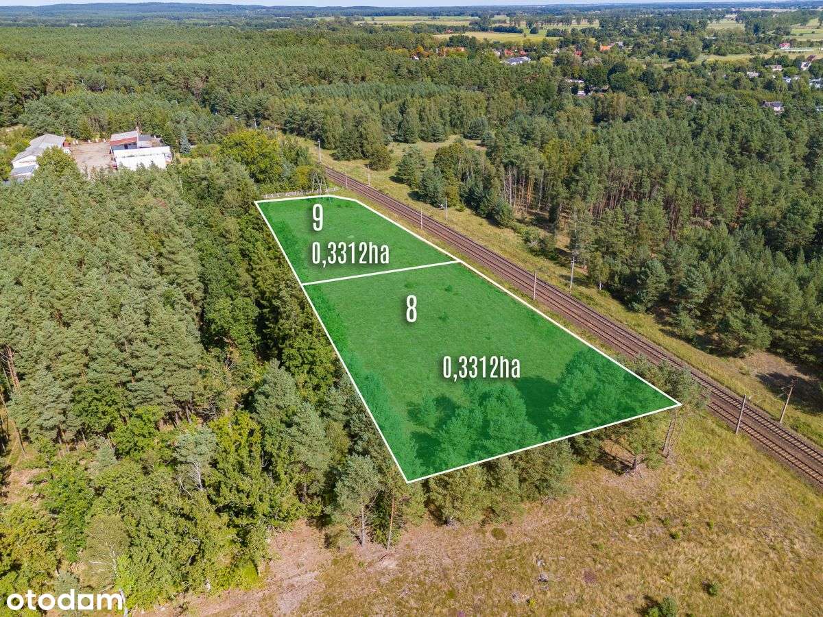 Wyspa Wolin - działki w otulinie lasu - Pełny obrazek: 3/10