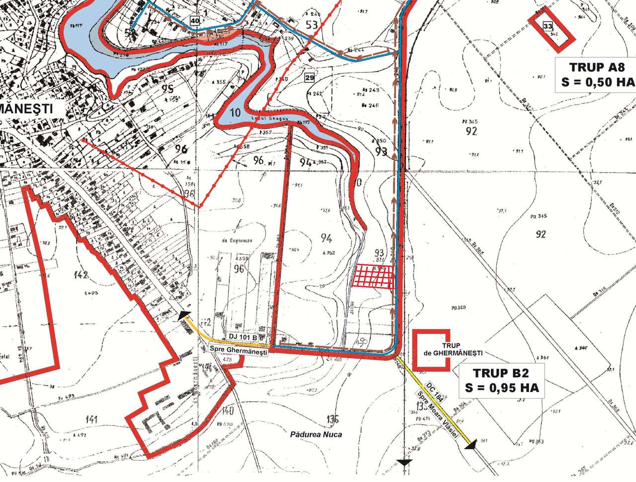 Teren intravilan Snagov-Ghermanesti DJ101b-0