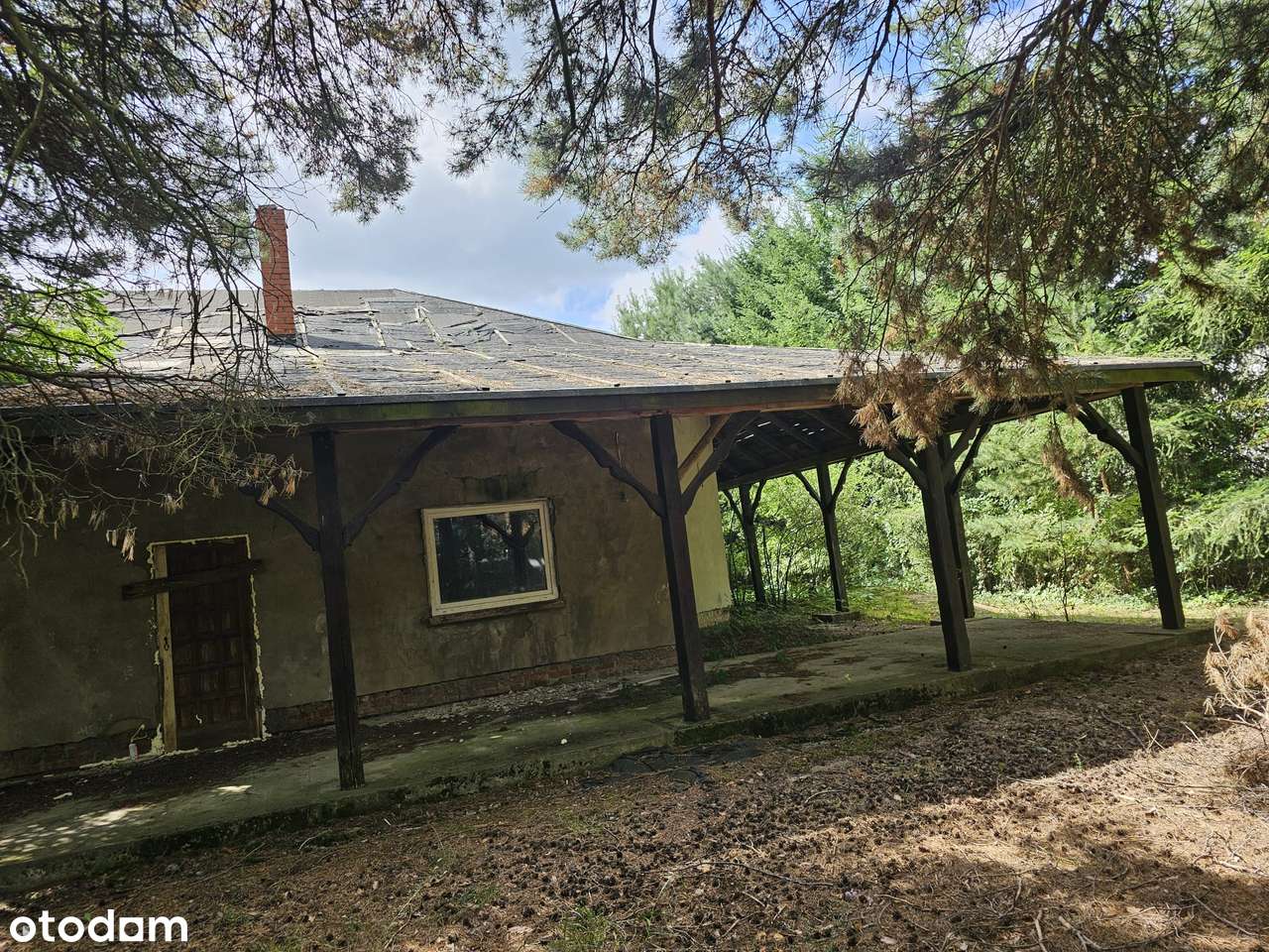 Osłonin dom nad jeziorem Osłonińskim gmina Przemęt-5