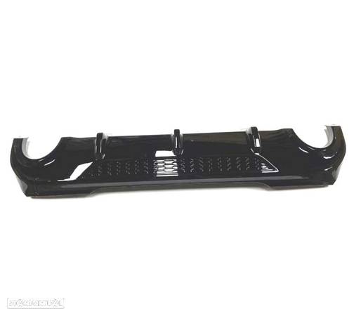 DIFUSOR PARA BMW F40 19- LOOK 135I PRETO BRILHANTE - 4