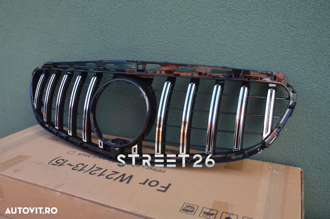 Grila Mercedes E-Class W212 S212 LCI GT-R Panamericana (2013-2016) - 6