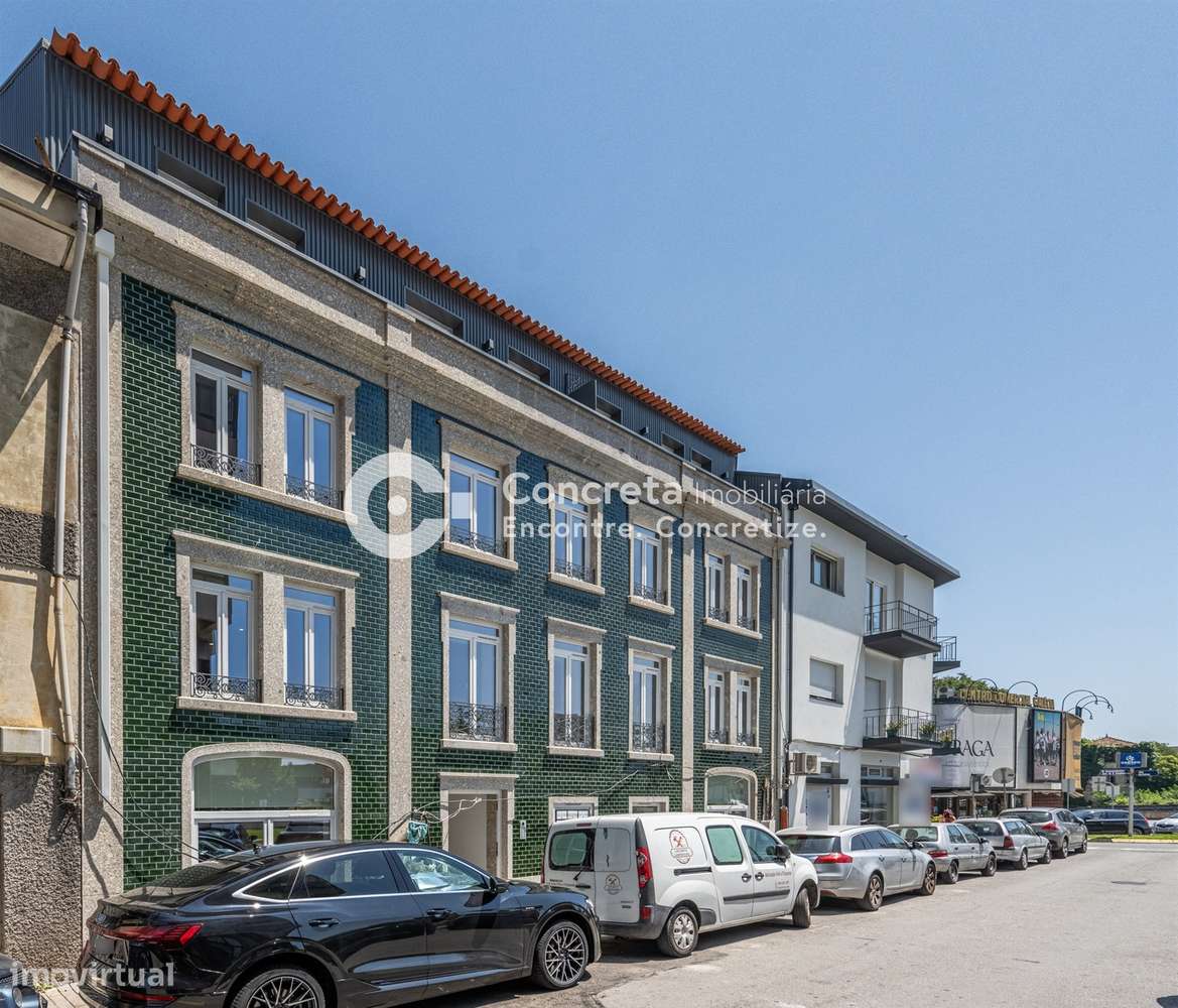Apartamento T1 novo no centro de Braga-27