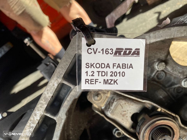 CV163 Caixa De Velocidades Skoda Fabia 1.2 Tdi De 2010 Ref- MZK - 5