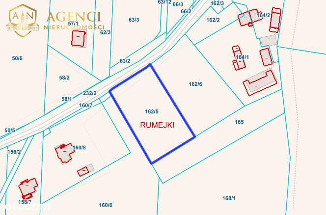 ** Rumejki ** 2672 m2 ** Warunki zabudowy **-0