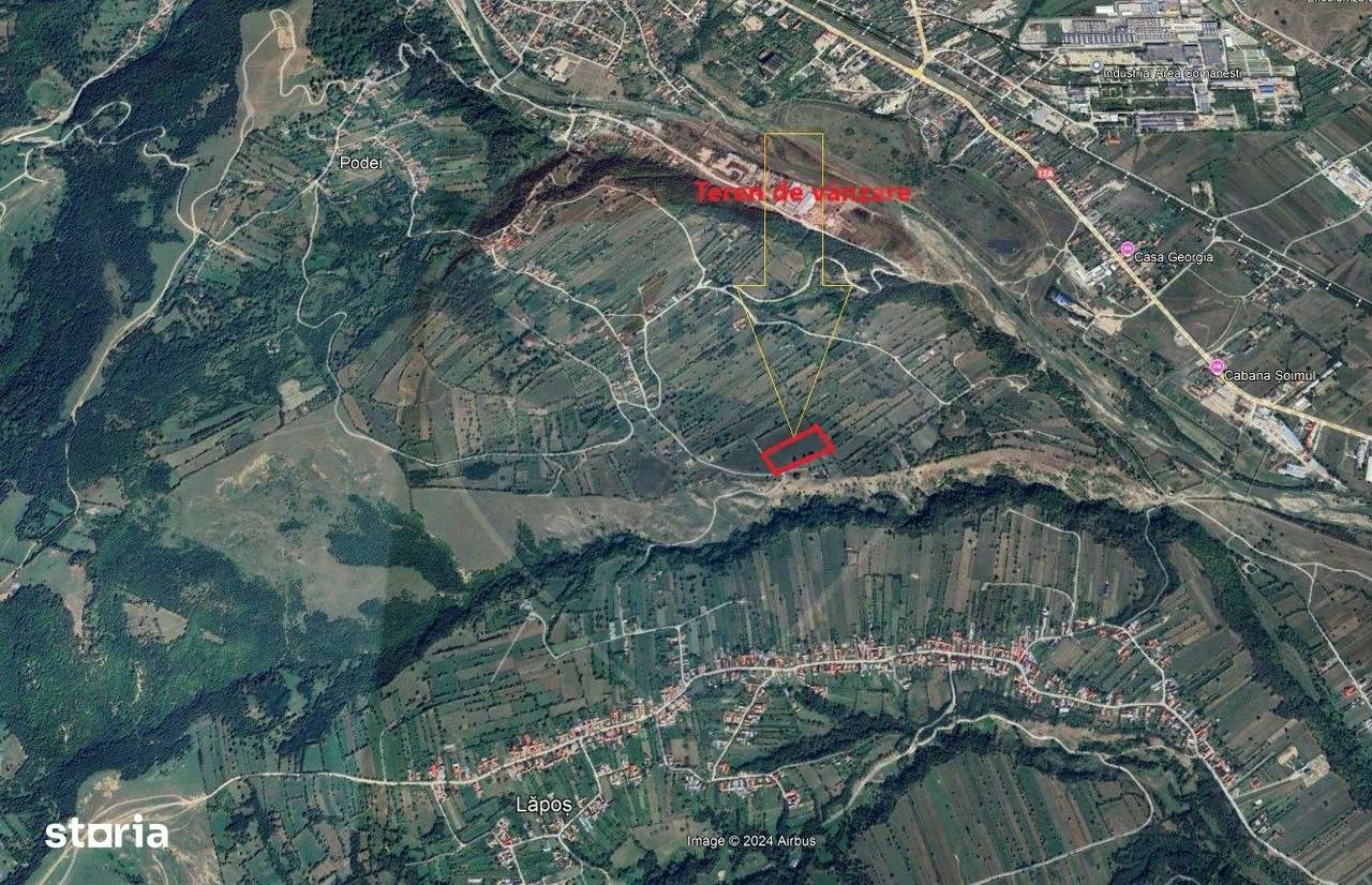 Teren de vanzare Comanesti zona Podina - Imagine principală: 2/11