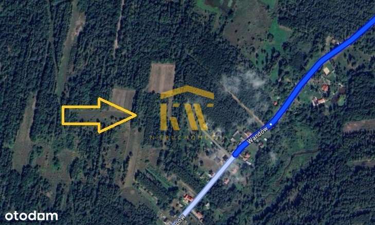 Działka w spokojnej i zielonej okolicy - Wandów - Pełny obrazek: 4/4