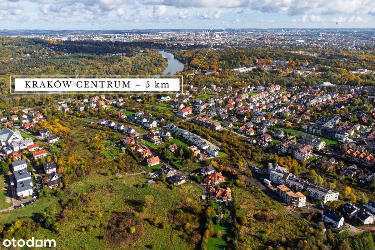 Nowoczesny dom bliźniak - Kraków Zakrzówek-10