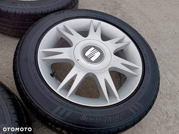 5x100 Alufelgi Felgi Aluminiowe 15 Koła Letnie Lato SEAT IBIZA 6L0 CORDOBA LEON I TOLEDO II 2 IV 4 Legnica ALU-RAD 195/55 7mm 22r. - 8