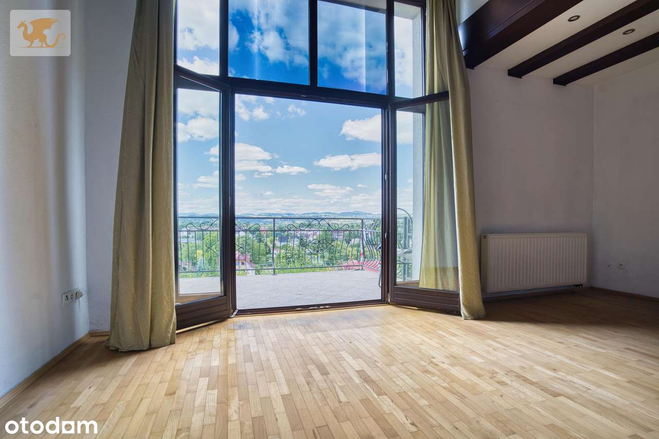 Nowy Sącz | Bliźniak z kominkiem, widokiem na góry i garażem