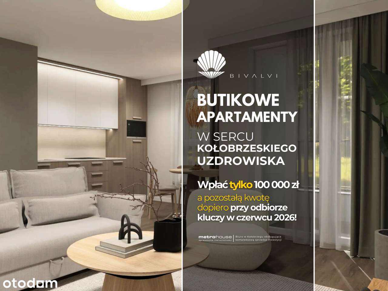 Bivalvi  | apartament 2-pok. | 33,53 m² | 211 - Pełny obrazek: 1/10