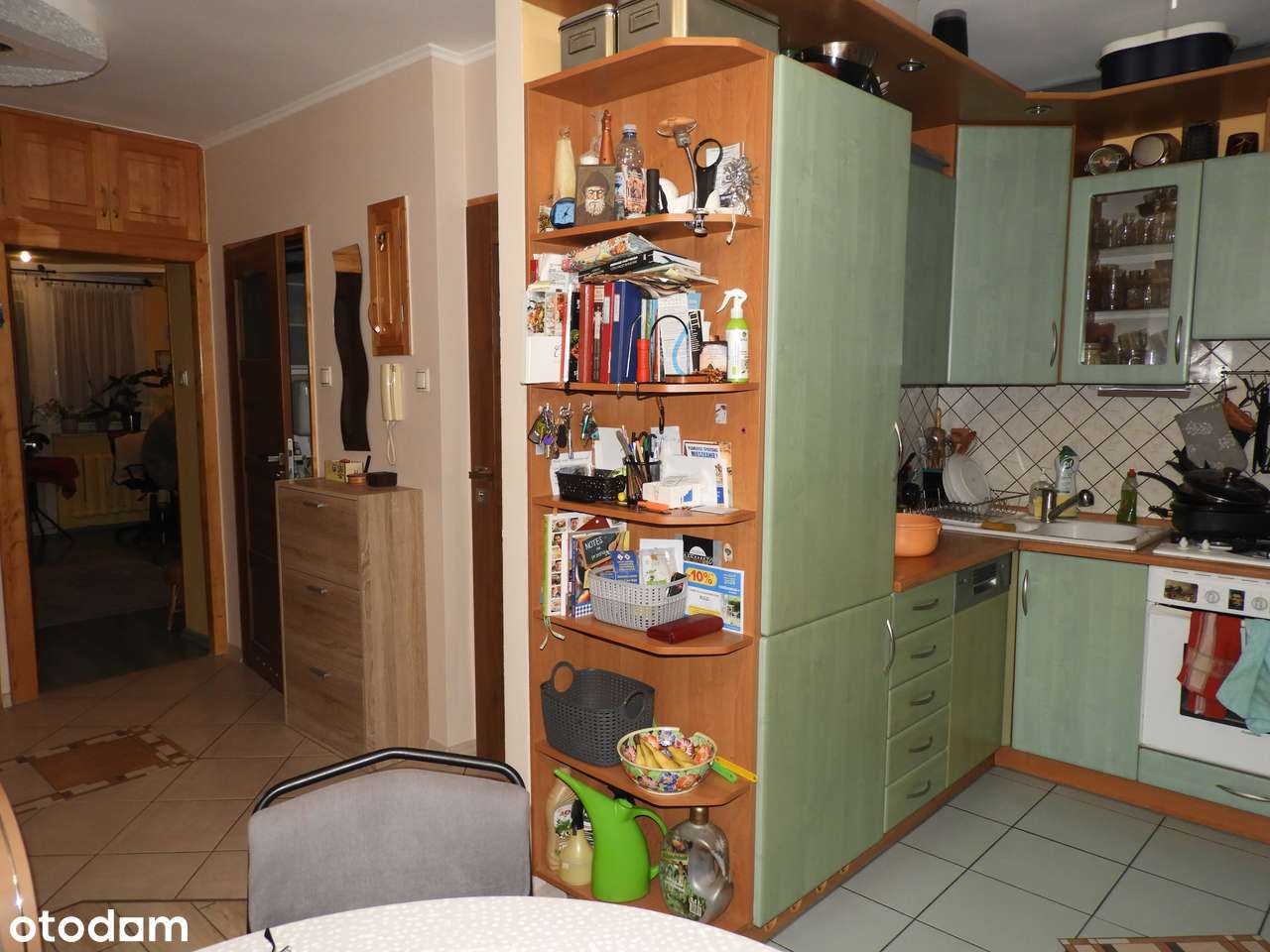 Mieszkanie 3 pokoje, 1 piętro, po remoncie,umeblowane, ul.Perseusza 72-4