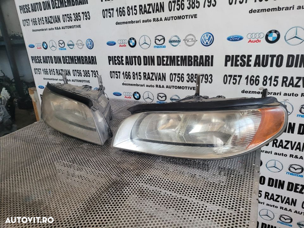 Faruri Far Stanga Dreapta Volvo V70 XC70 Volan Stanga An 2007-2014 Bec H7 - 3