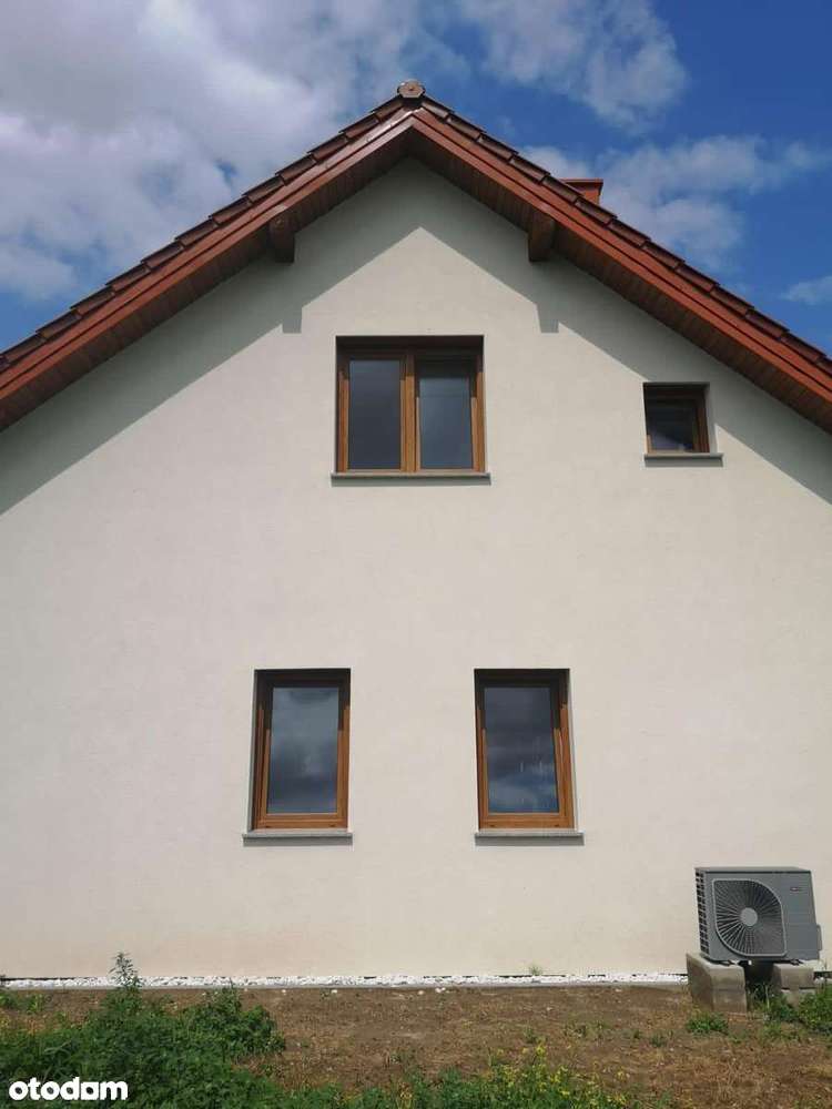 Dom w zabudowie bliźniaczej z dużym ogrodem ,Stanowice|POMPA CIEPŁA - Pełny obrazek: 5/17