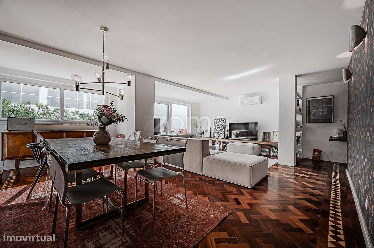 Apartamento T4 com terraço da Calçada da Ajuda - Grande imagem: 1/40