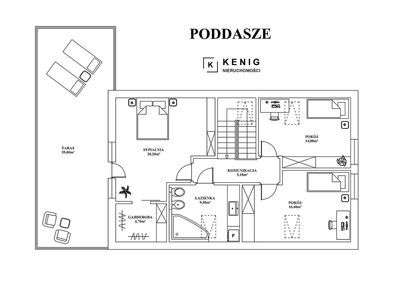 Przestronny 6-pokojowy dom z dużym ogrodem-12