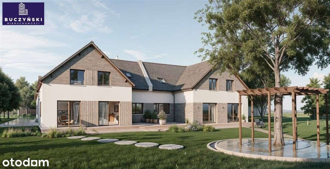 Działka z pozwoleniem na budowę 4 domów.-17