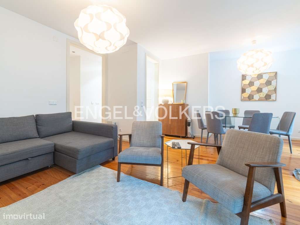 T2 mobilado, pronto a habitar, no centro de Lisboa - Grande imagem: 3/24