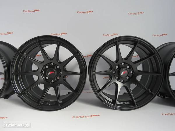 Japan Racing JR11 15x8 ET25 4x100/114 Flat Black - 2