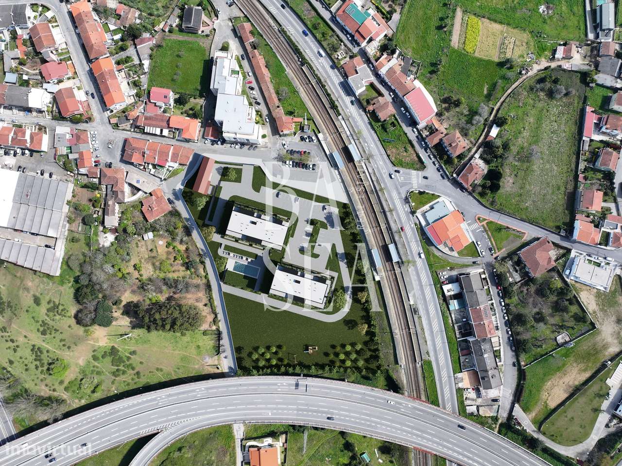 Apartamento T1 em condomínio com piscina em Ferreiros Braga.-31