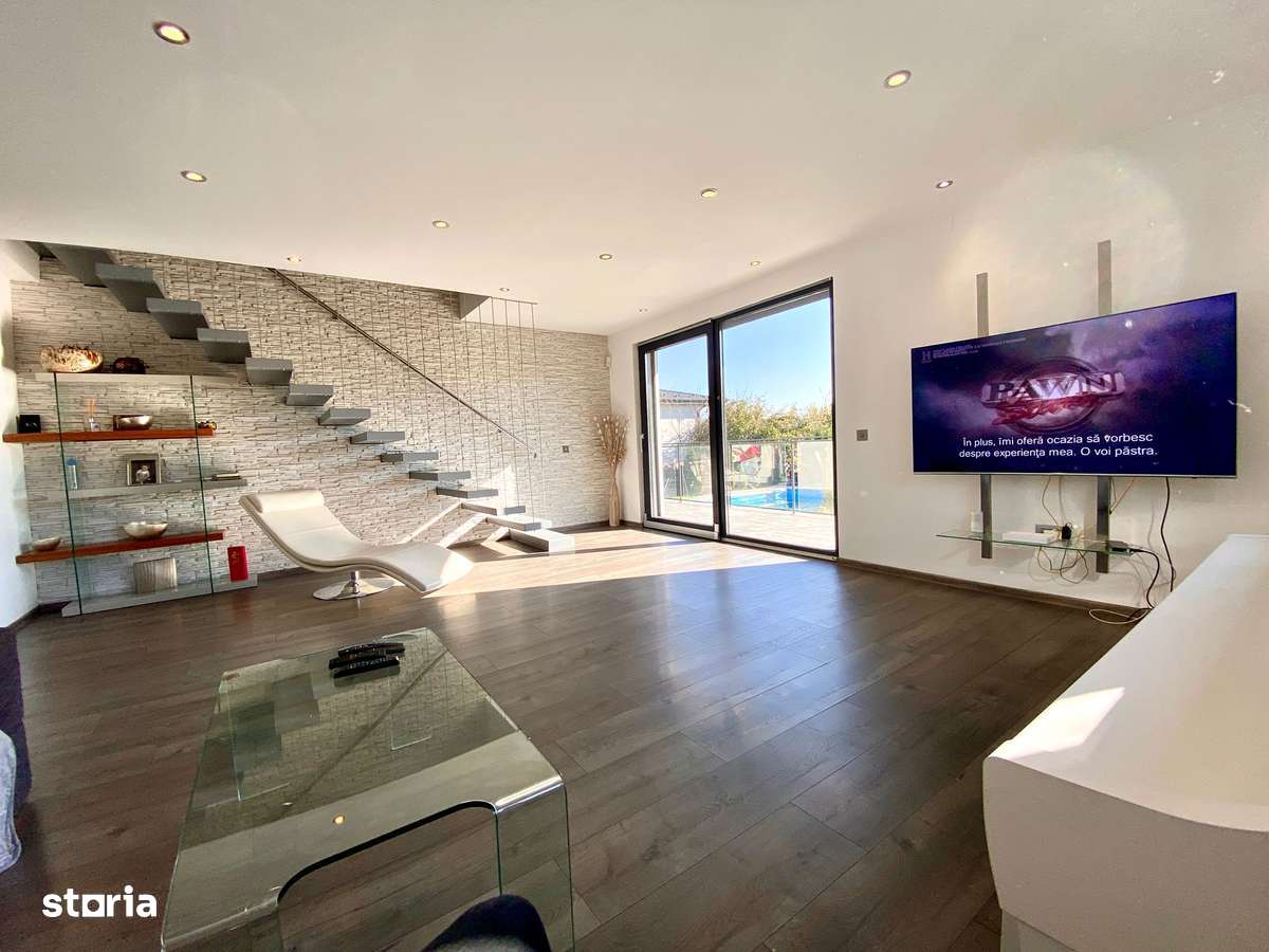 Vila cu piscina 300 mp+ 1200 mp teren-7