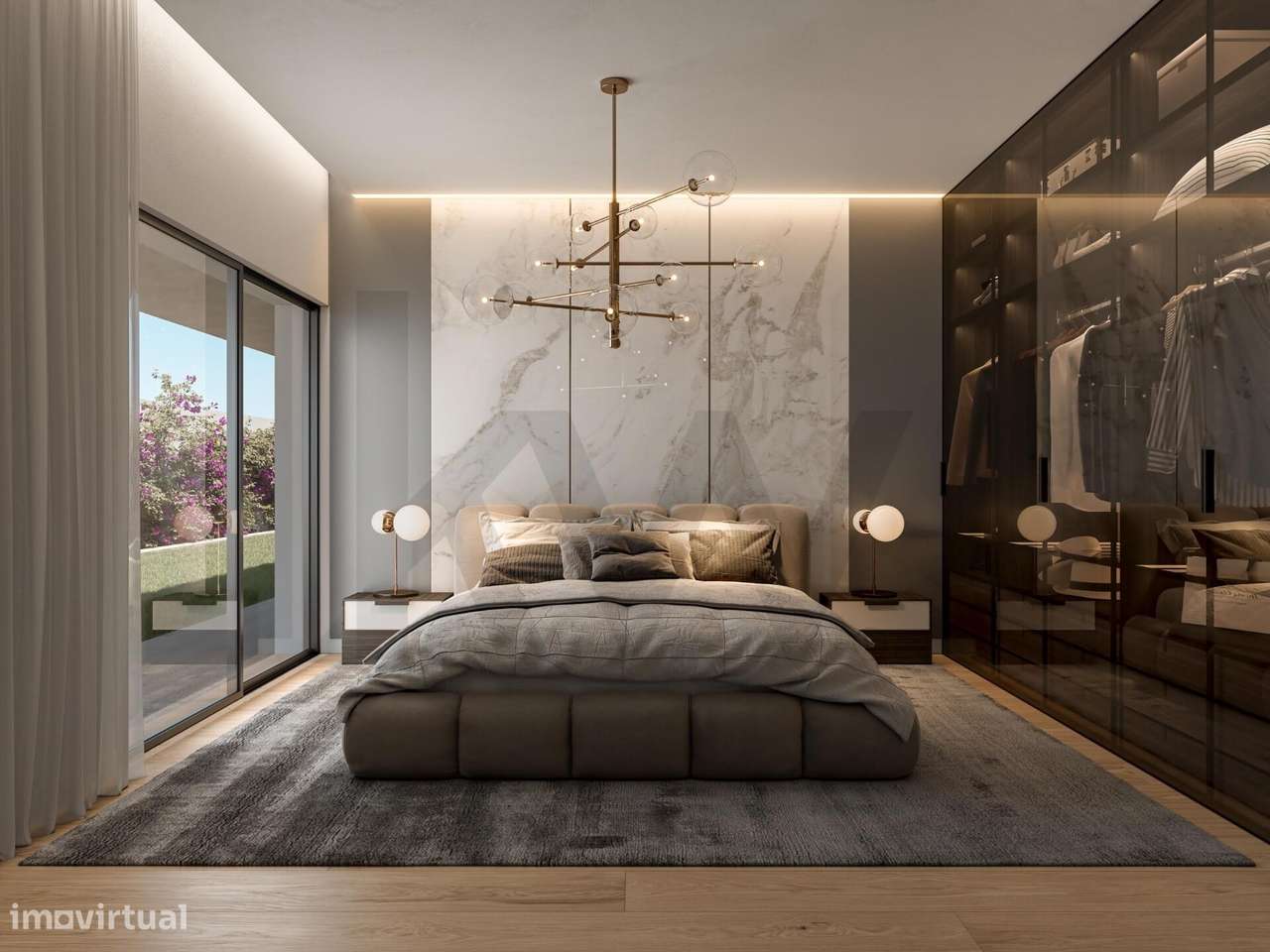 Apartamento T3  NOVO | 258 m2 abc | Jardim 406 m2 | Box 3 viaturas - E - Grande imagem: 4/9