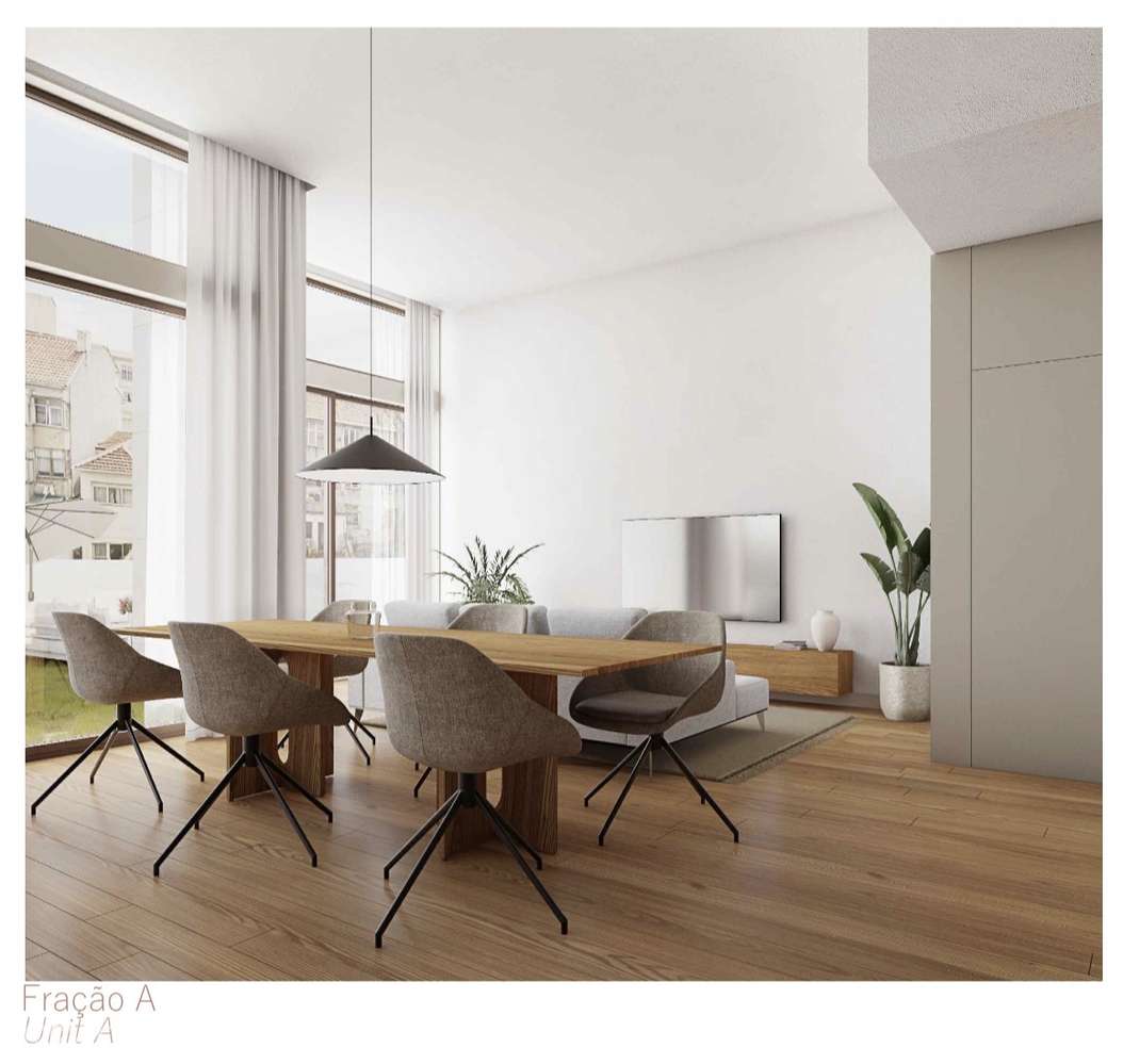 Apartamento T1+1 Duplex na Rua Da Alegria - Grande imagem: 4/7