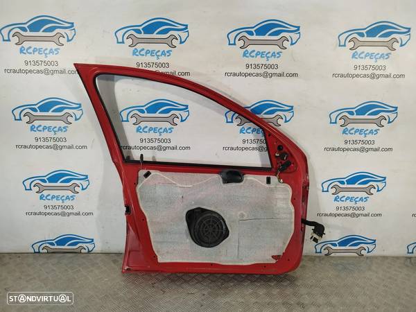 PORTA FRENTE FRONTAL ESQUERDA PEUGEOT 206 2AC 9002K5 FECHO ELEVADOR MOTOR PUXADOR - 4