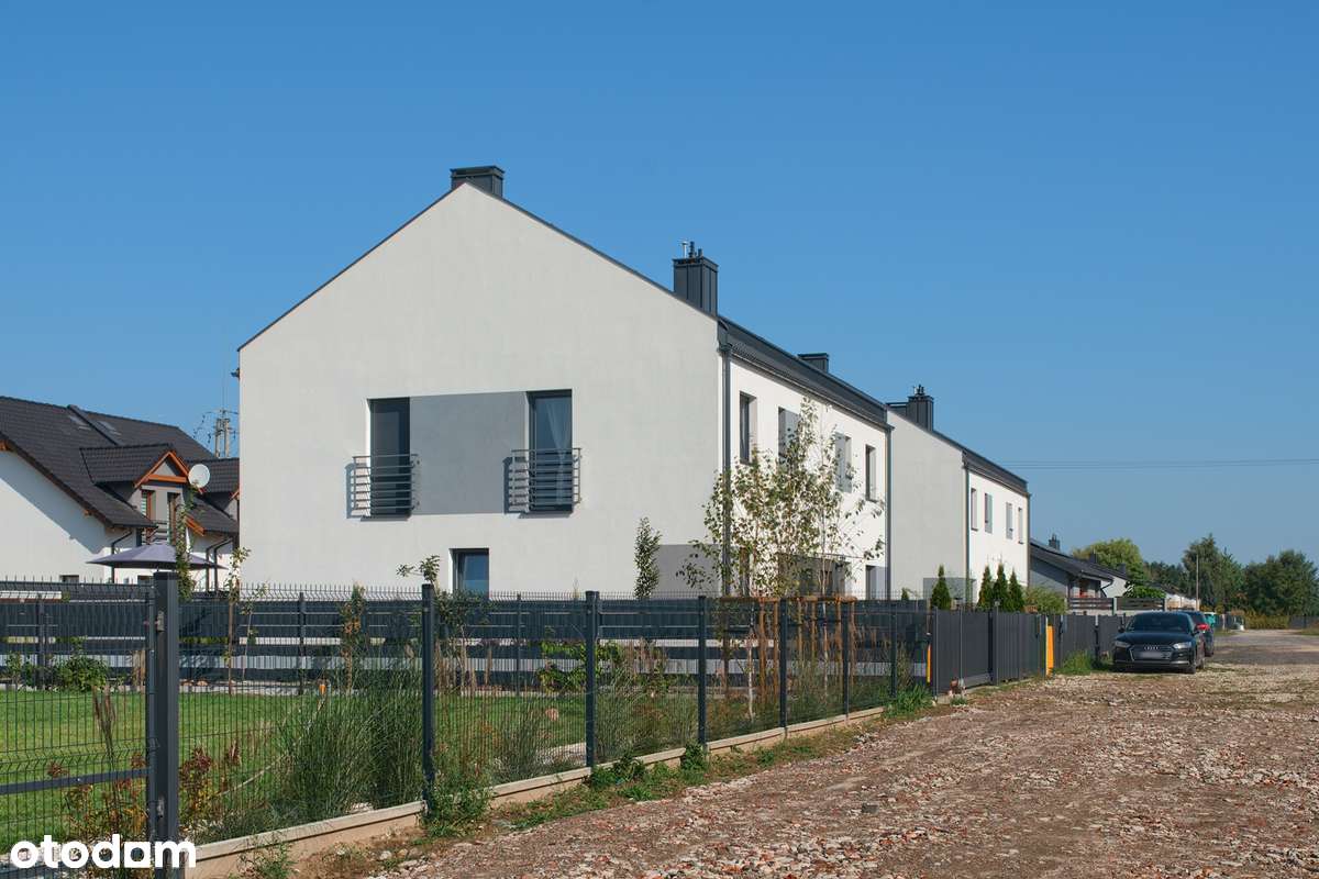 Bliźniak z ogrodem- Gołuski- gotowy do wprowadzenia-4