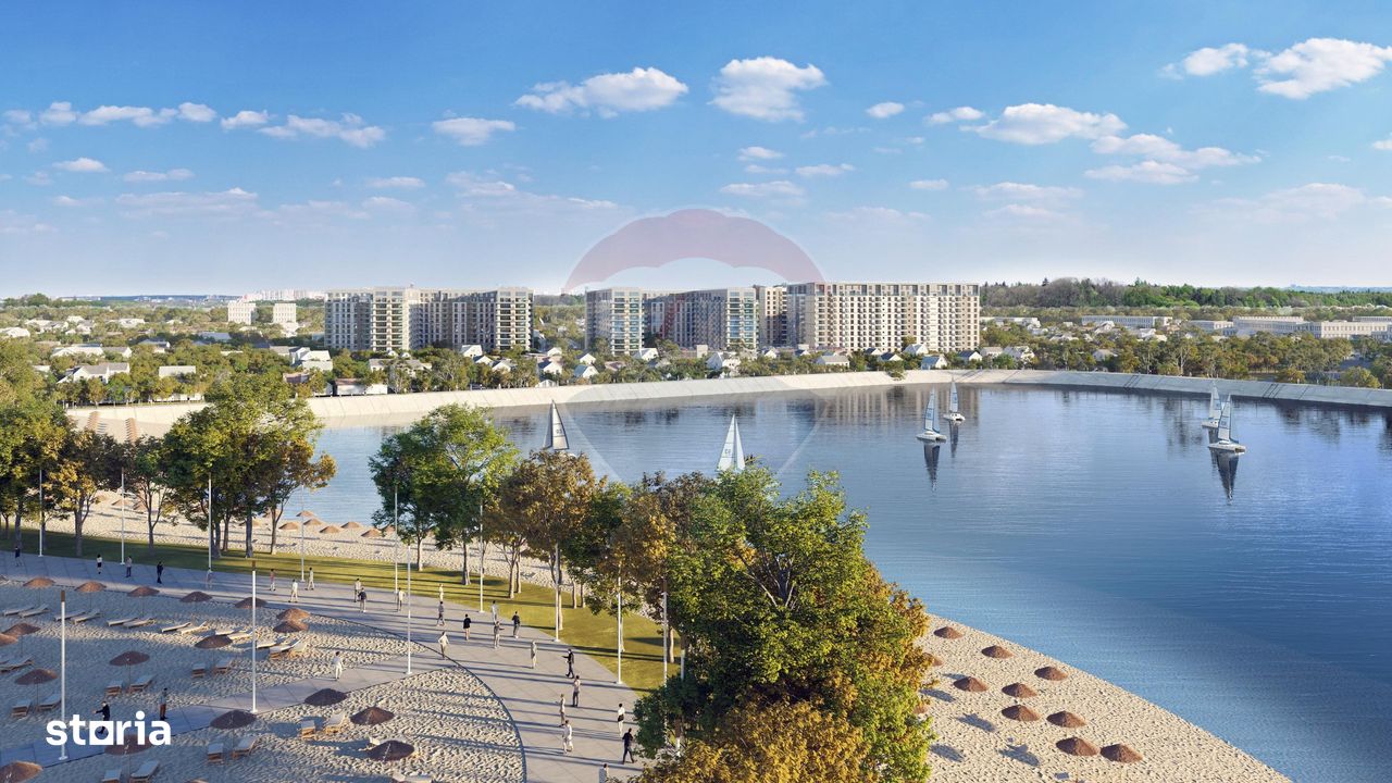 Apartament in cartier nou Complexul Rezidential Aqua City, vedere lac