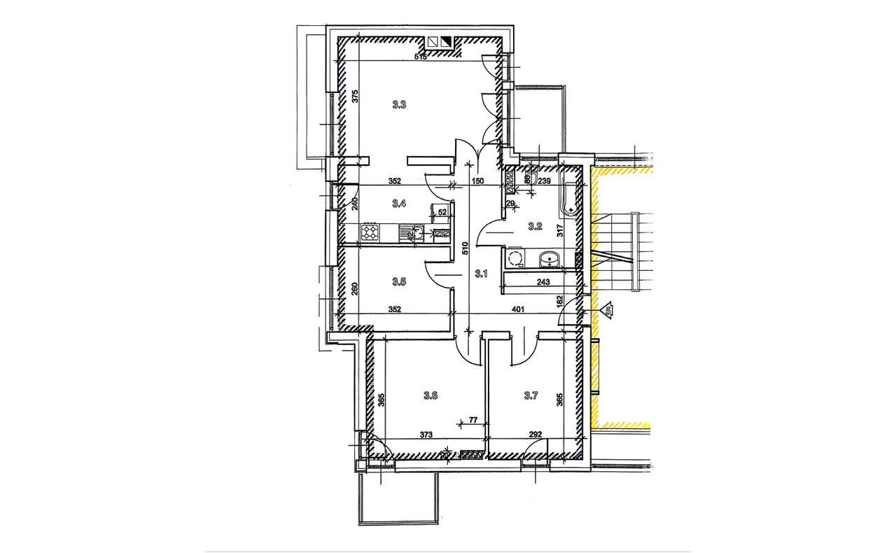 Bronowice ul. Lea. Przestronne 4-pokojowe mieszkanie z balkonem. - Pełny obrazek: 3/19