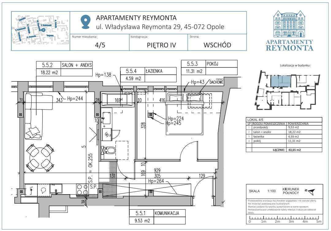 Apartament z parkingiem i komórką lokatorską w cenie. Wysoki standard - Pełny obrazek: 2/3