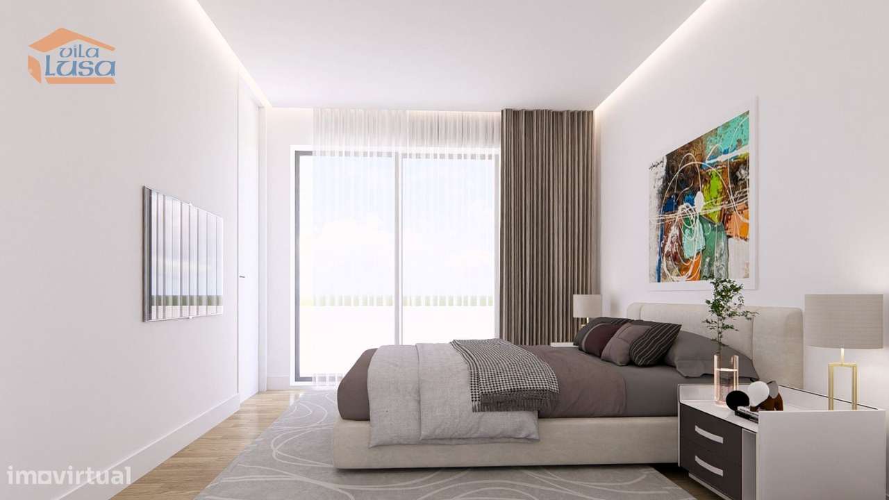 T1 Novo com varanda 21.20m2 e lugar de garagem, em Vilar do Paraís... - Grande imagem: 5/27