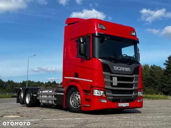 Scania R450 Bdf Rama 6x2 bez egr scr serwisowany na kontrakcie w scania pierwszy właściciel ASO SPROWADZONY - 4