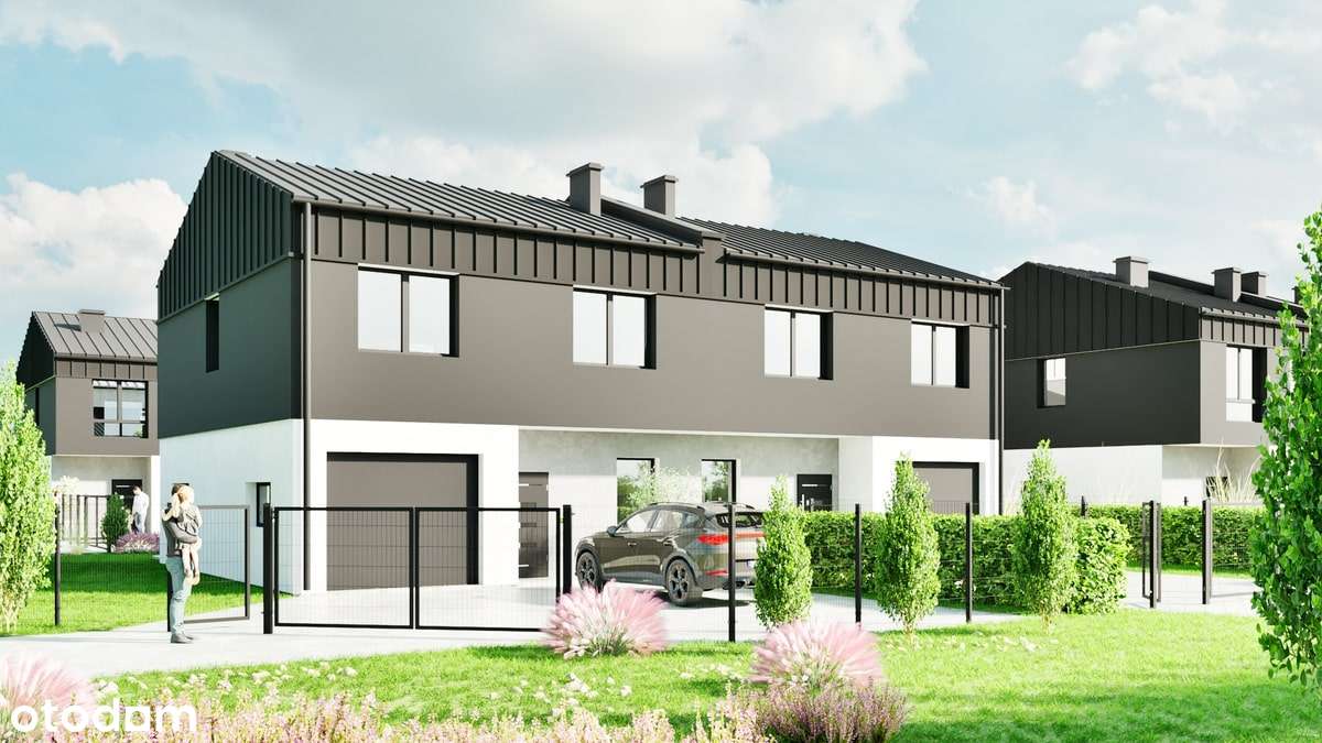 Dom w zabudowie bliźniaczej Ksawerów, 90,63 m2, działka 220 m2-15